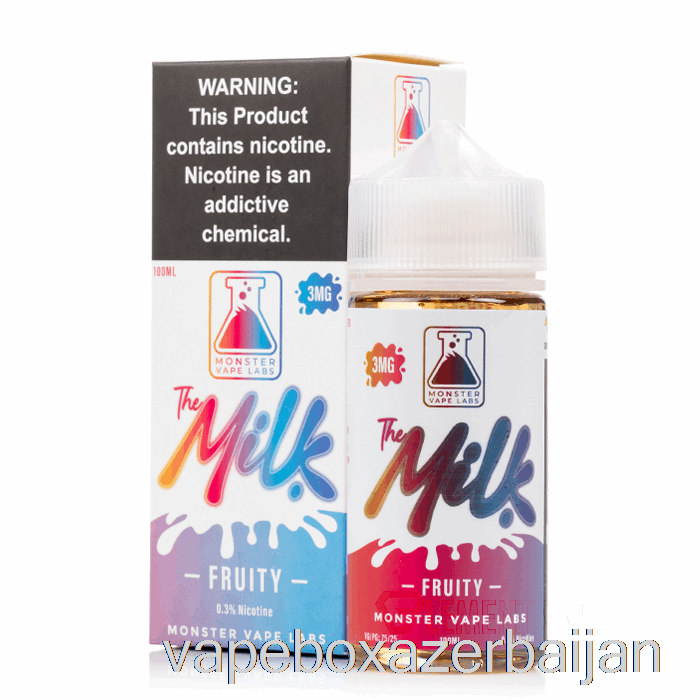 Vape Box Azerbaijan Fruity - The Milk - 100mL 3mg